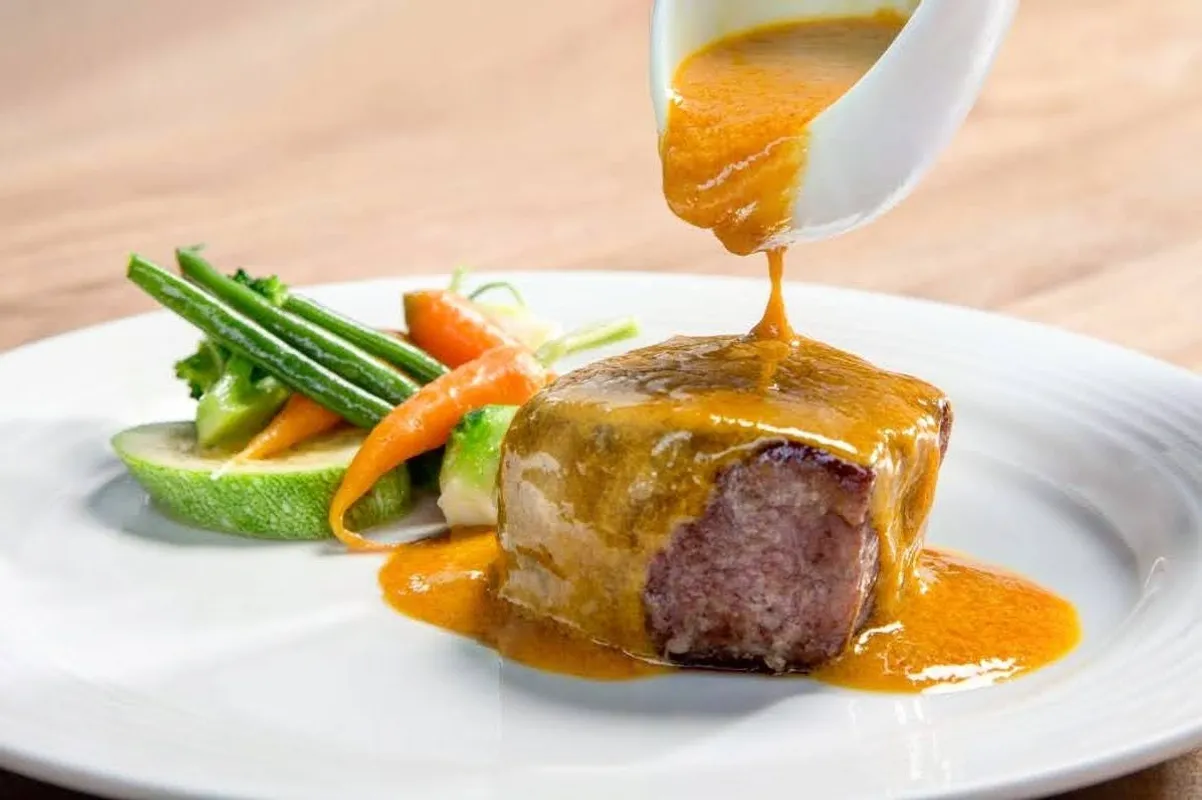 Corazón de Filete de Res Café de Paris