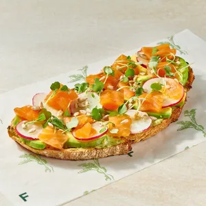 Bruschetta de Salmón