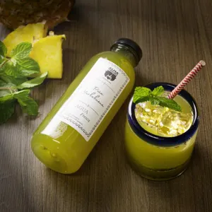 Agua de Piña con Yerbabuena (500 ml)