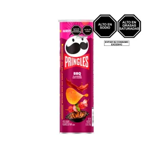 Papas Pringles Bbq X 158 Gr