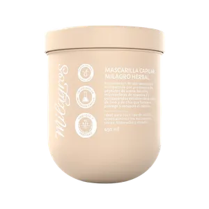 MASCARILLA CAPILAR MILAGROS 450G HERBAL