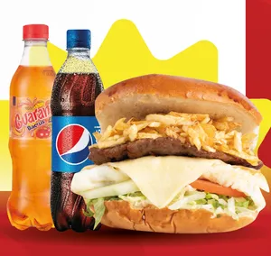 Combo 5: Hamburguesa Royal
