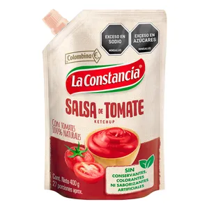 SALSA DE TOMATE LA CONSTANCIA X 400 GRS