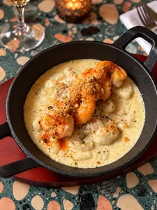 Gnocchi & Camarones al pilpil