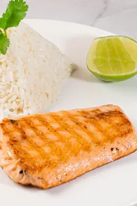 Filete de salmón a la plancha