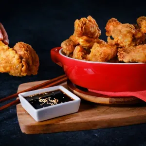 Alitas de Truto De Pollo Frito Original