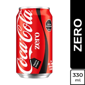 Coca Cola Zero (Sin Azúcar) Lata 330 ml