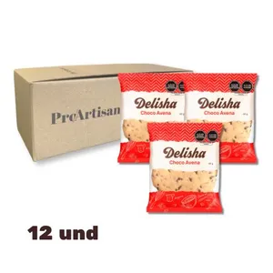 Pack de Galletas Choco Avena x 12 und
