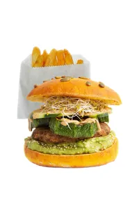 Burger Sol & luna + Papas