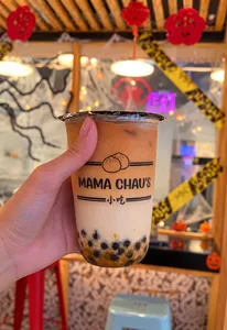 Bubble tea pumpkin leche entera (M)