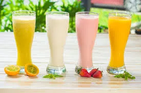 Jugos en leche