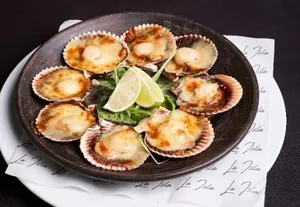 Ostiones a la parmesana