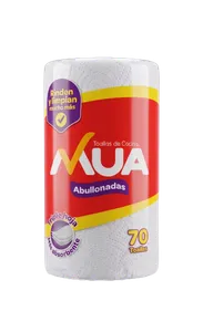 TOALLA COCINA MUA ABULLONADAS  1 ROLLO 70 TOALLLAS