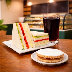 Tripack alfajor + sandwich + bebida