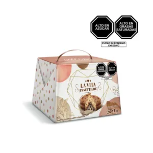 Paneton con Chispas De Chocolate La Vita Panettiere x 500 g