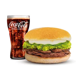 Churrasco Palta Mayo + Bebida en Vaso