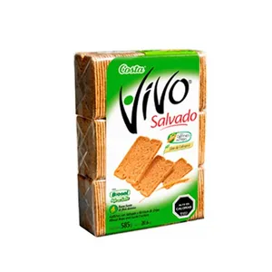 Galleta salvado integral, 3 paquetes