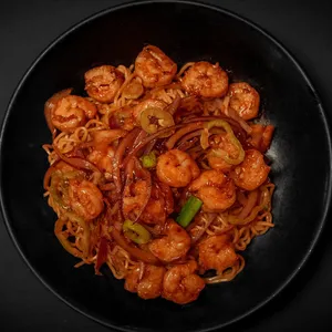 Red Chile Buttery Shrimp
