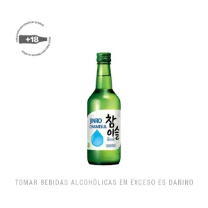 Soju Jinro Fresh Chamisul Botella x 360 ml