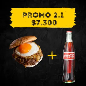 Combo 2: Lomito / Churrasco + Bebida Botella