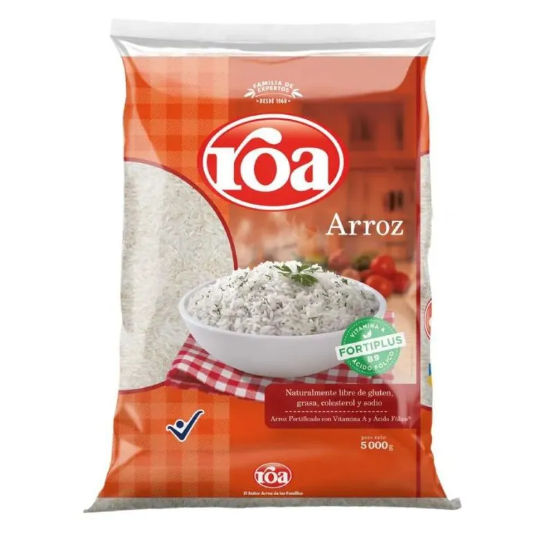 Arroz roa fortiplus x 5000 grs Arroz roa fortiplus x 5000 grs