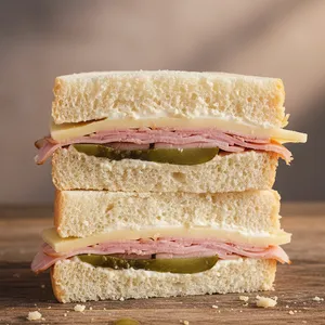 Sándwich Jamón y queso