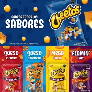 Cheetos Boliqueso x 110 g