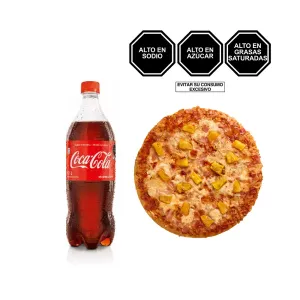 Pack (1 Pizza Familiar Hawaiana + 1 Coca Cola x 1 Lt)