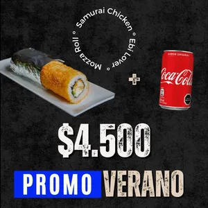 Promo Verano: Handroll + Bebida 200cc