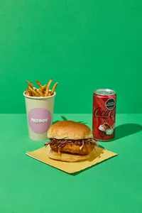 Combo hamburguesa FatBoy Pollo Crocante