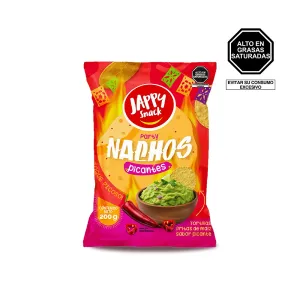 Nachos Jappy Snack Picantes 200 gr