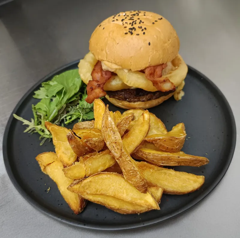 Hamburguesa del chef