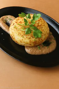 Papa Rostie y tartufata