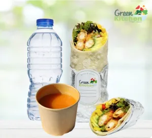 Wrap a Eleccion + Agua Mineral + Crema