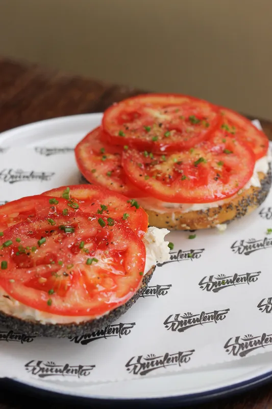 Bagel de tomate Bagel de tomate