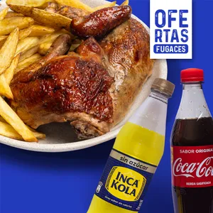 Duo Perfecto Con Papas Fritas