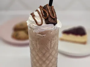 Milkshake Dulce De Leche Brownie