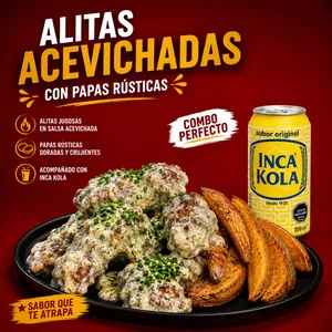 Alitas Acevichada
