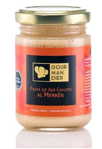 Pasta de ajo chilote al merkén 156 ml Gourmandier