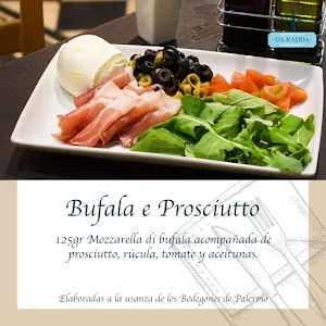 Búfala y Prosciutto