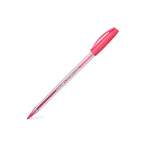 Bolígrafo Faber Castell Trilux 032-M Fun Rosado X 1 Und