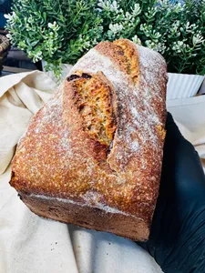 Pan Integral Cramberries (Masa Madre)