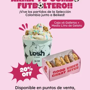 Combo Caja x6 + Medio Litro Losh