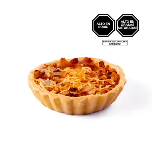 Quiche Jamon y Queso Tambo x 1 Und