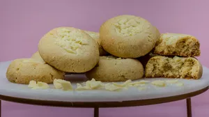 Galletón de chocolate blanco keto