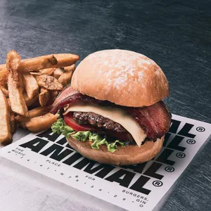 Hamburguesa Panceta en Combo