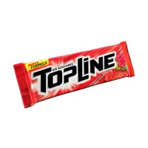 Chicle Topline Frutilla X 11 Gr