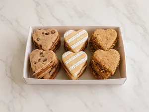 Corazón Pistacho/clás/chocochips 12 Und