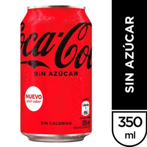Coca Cola Zero lata 350cc