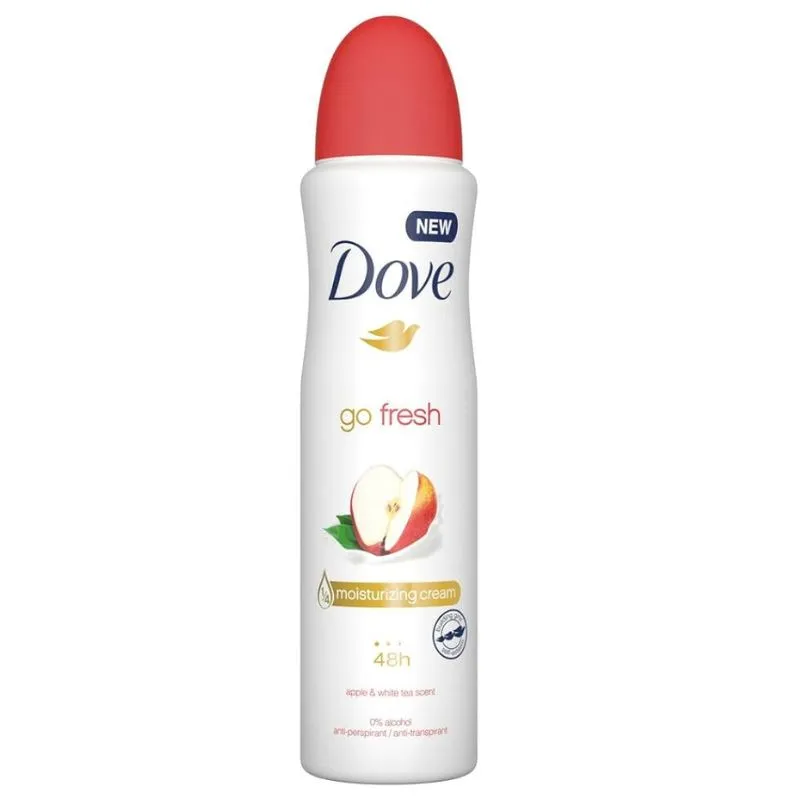 DESODORANTE AEROSOL DOVE GO FRESH X 250 ML MANZANA TE BLANCO